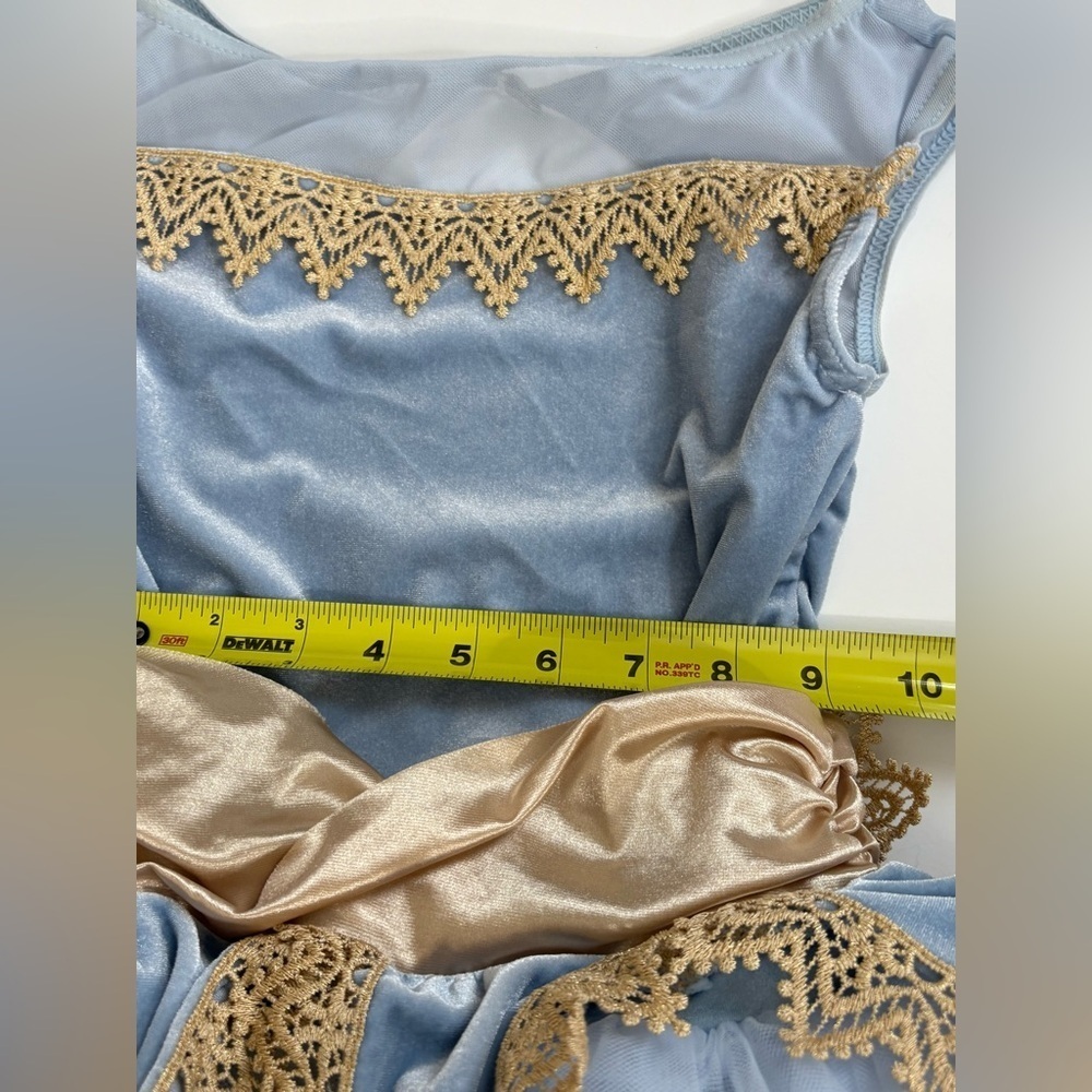 Weissman Dance Ballet Costume La Valse De L’Amour Blue Size IC - Picture 8 of 12